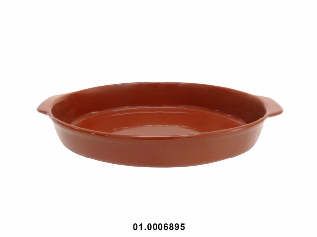 Fuente oval 38 × 23 × 6 cm · cerámica