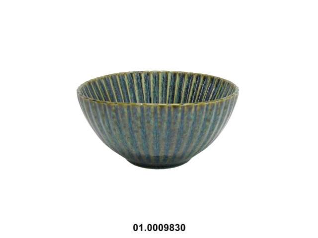 Cuenco color verde 16 cm · gres