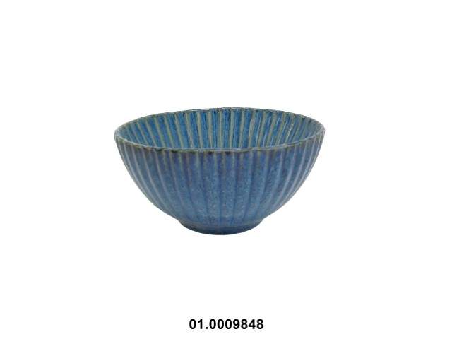 Cuenco color azul 16 cm · gres