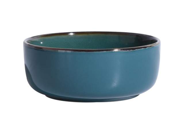 Cuenco para sopa turquesa 16 × 7 cm · gres