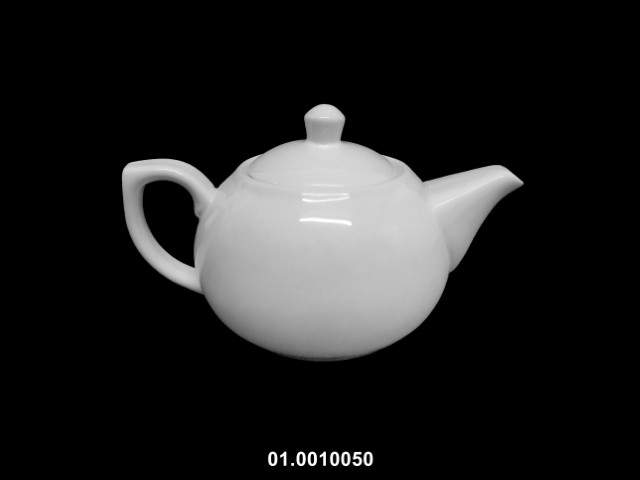 Tetera 1000 ml con tapa color blanco 22 × 14 × 13 cm · porcelana