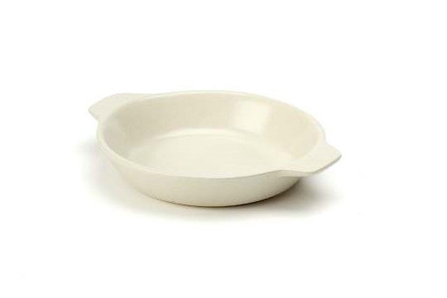 Plato para horno n.º 3 color mostaza 19 cm · gres