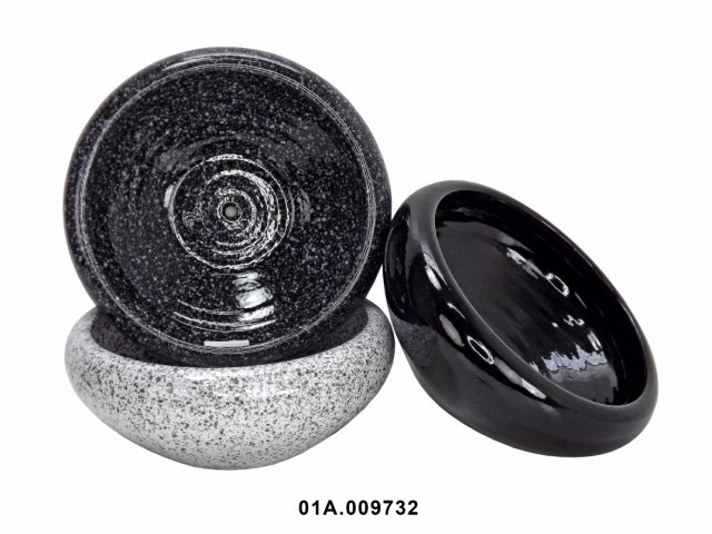 Jardinera bola n.º 1 25 × 25 × 11 cm · cerámica