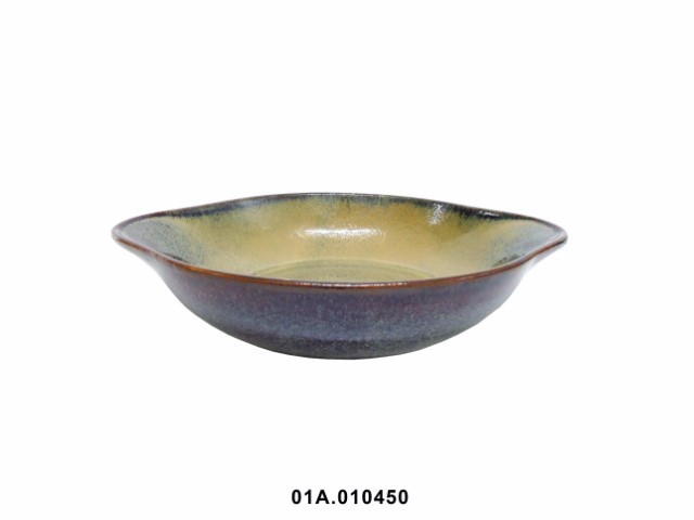 Plato para horno color azul 22 × 5 cm · gres
