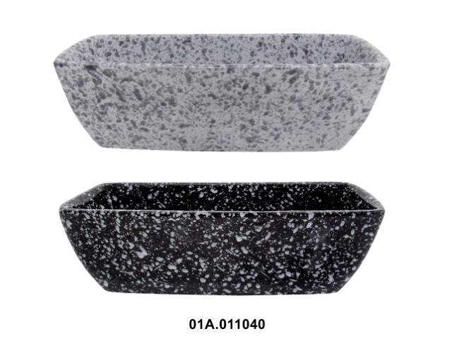 Jardinera estrecha 30 × 12 × 9 cm · cerámica