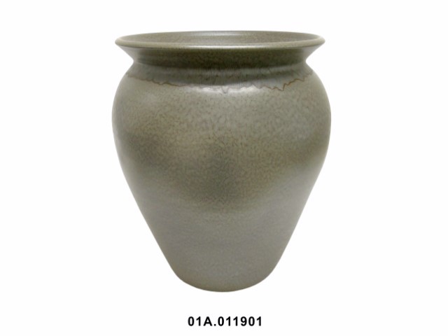 Jarrón clarius color marrón reactivo 60 cm · cerámica