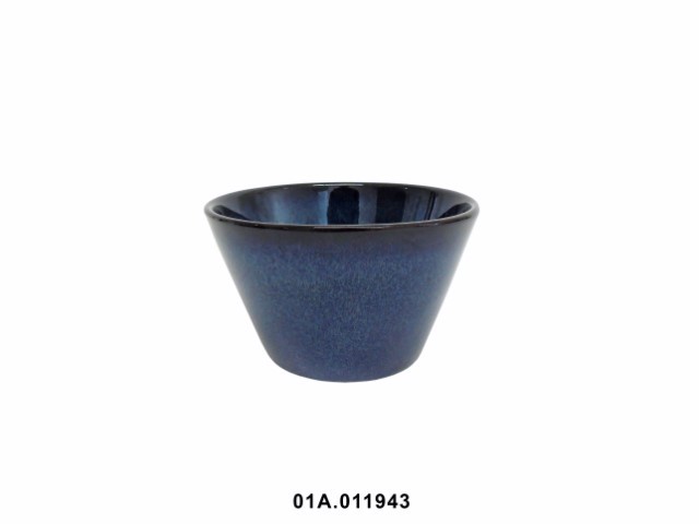 Cuenco cónico color azul 12 × 6 cm · gres