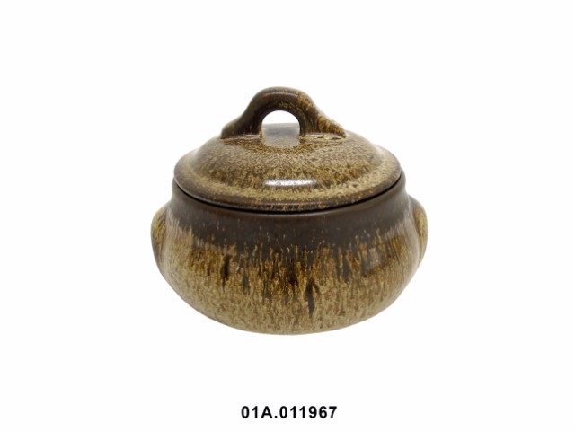 Plato hondo neiva 0,45l color marrón 14 × 10 cm · gres