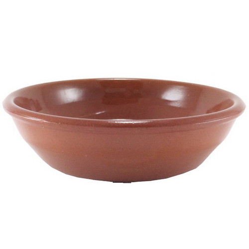 Cazuela lisa cónica 12 cm · barro