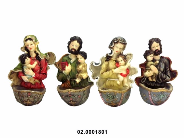 Placa Figura de Santo con Pila · marfinite