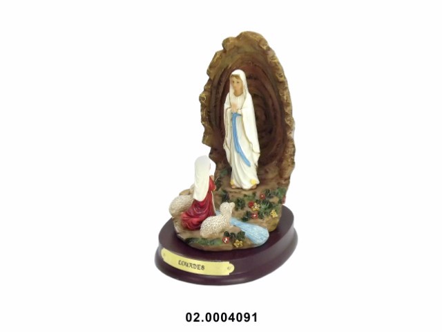Aparición Lourdes 8 cm · marfinite