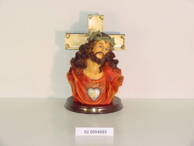 Busto Sagrado Corazón de Jesús 27 cm · marfinite