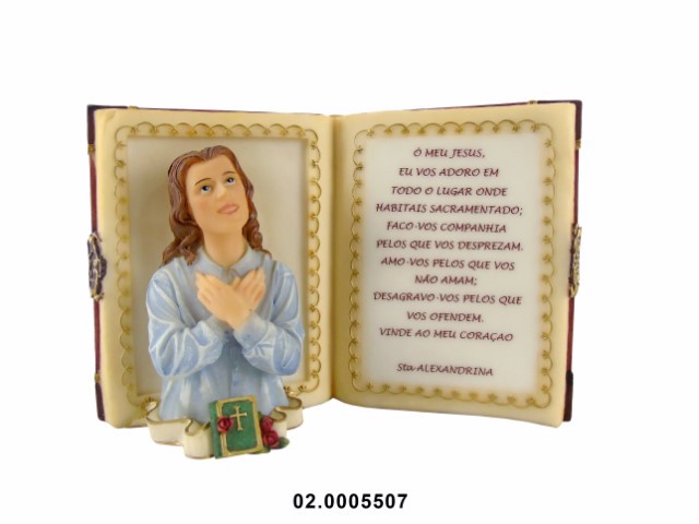 Libro Beata Alexandrina 14 cm · marfinite
