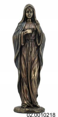 Sagrado Corazón de María color bronce 6 × 6 × 21 cm · marfinite
