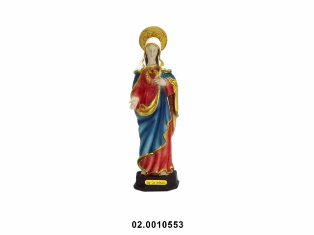 Sagrado Corazón de María multicolor 21 cm · marfinite