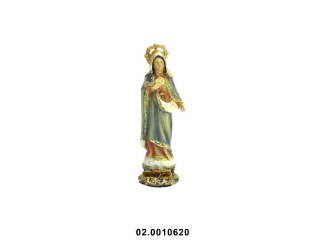 Sagrado Corazón de María multicolor 14 cm · marfinite