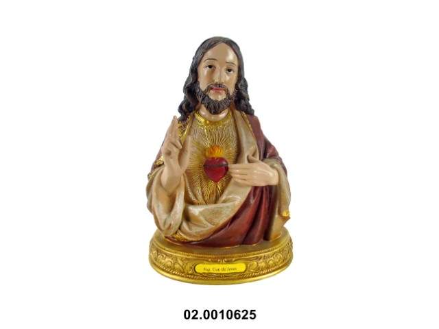 Sagrado Corazón de Jesús multicolor 30 cm · marfinite