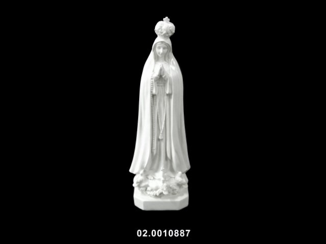 Nuestra Señora de Fátima color blanco/crema 20 cm · marfinite