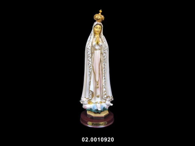 Nuestra Señora de Fátima multicolor 30 cm · marfinite