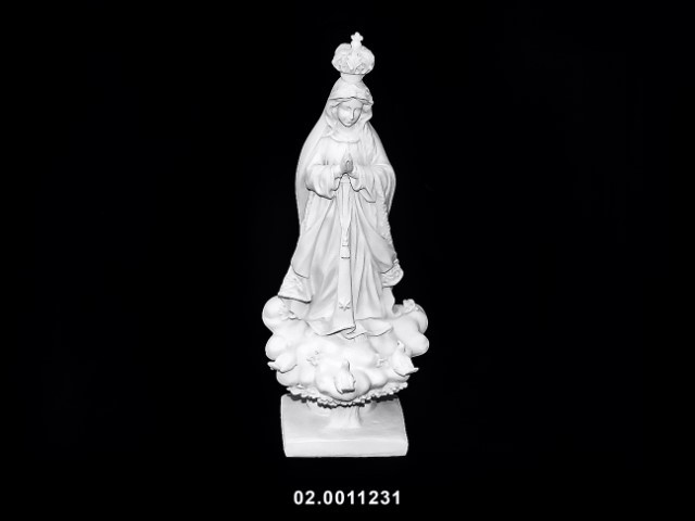 Nuestra Señora de Fátima color blanco 7 × 6 × 20 cm · marfinite