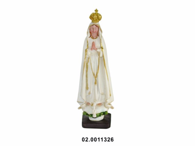 Nuestra Señora de Fátima acabado envejecido 6 × 5 × 20 cm · marfinite