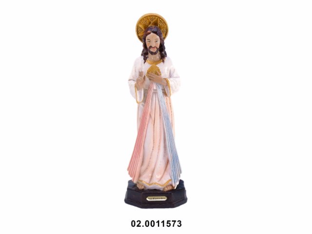 Jesús Misericordioso multicolor 11 × 9 × 31 cm · marfinite
