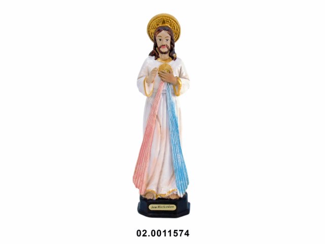 Jesús Misericordioso multicolor 6 × 5 × 21 cm · marfinite