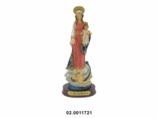 Nuestra Señora de la Bonanza multicolor 20 cm · marfinite