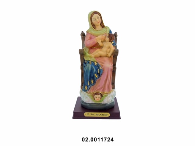 Nuestra Señora de la Nazaré multicolor 30 cm · marfinite
