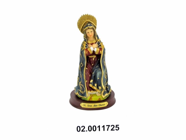 Nuestra Señora de las Dolores multicolor 20 cm · marfinite