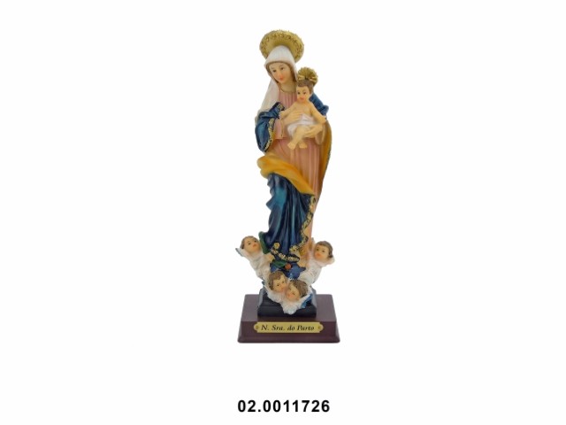 Nuestra Señora del Parto multicolor 20 cm · marfinite