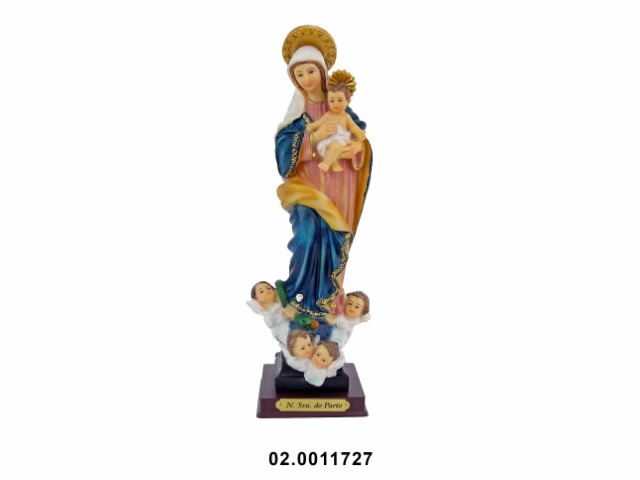 Nuestra Señora del Parto multicolor 30 cm · marfinite