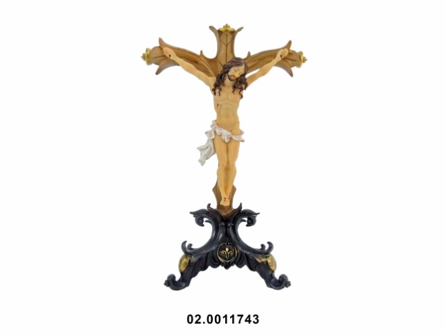 Crucifijo Jesús multicolor 28 cm · marfinite