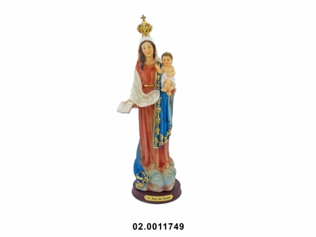 Nuestra Señora de la Salud multicolor 30 cm · marfinite