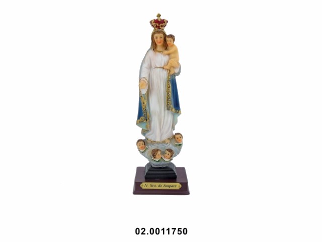 Nuestra Señora del Amparo multicolor 20 cm · marfinite