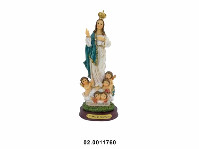 Nuestra Señora de la Concepción multicolor 28 cm · marfinite