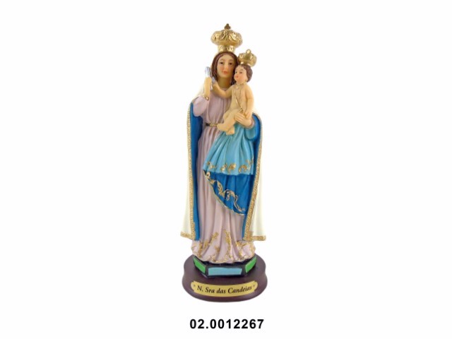 Nuestra Señora de las Candelas multicolor 20 cm · marfinite