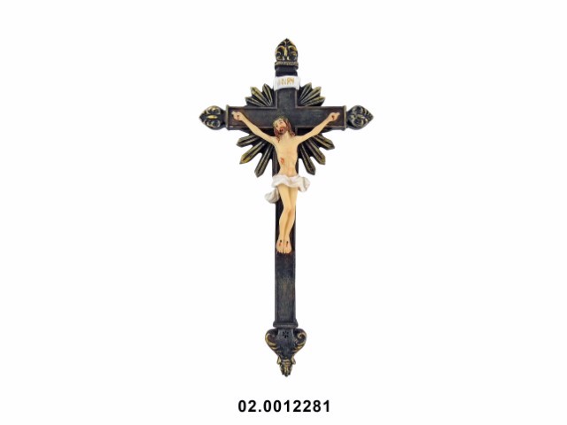 Jesús Crucificado multicolor 20 cm · marfinite