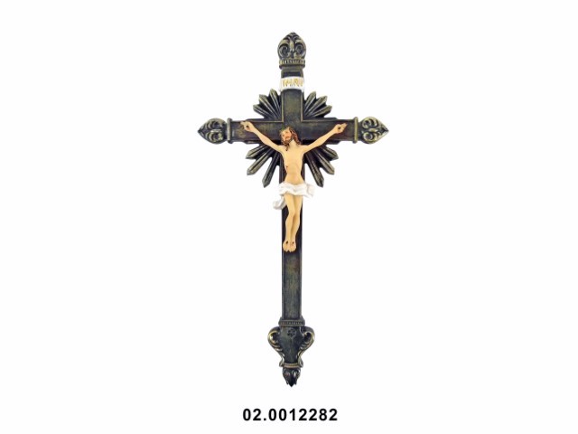 Jesús Crucificado multicolor 30 cm · marfinite