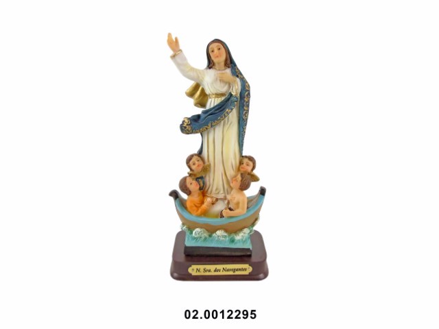 Nuestra Señora de los Navegantes multicolor 14 cm · marfinite