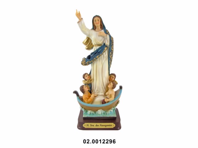 Nuestra Señora de los Navegantes multicolor 20 cm · marfinite