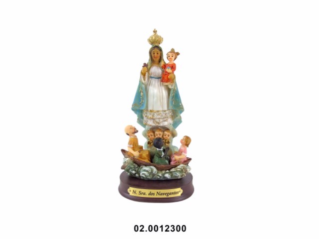 Nuestra Señora de los Navegantes multicolor 14 cm · marfinite