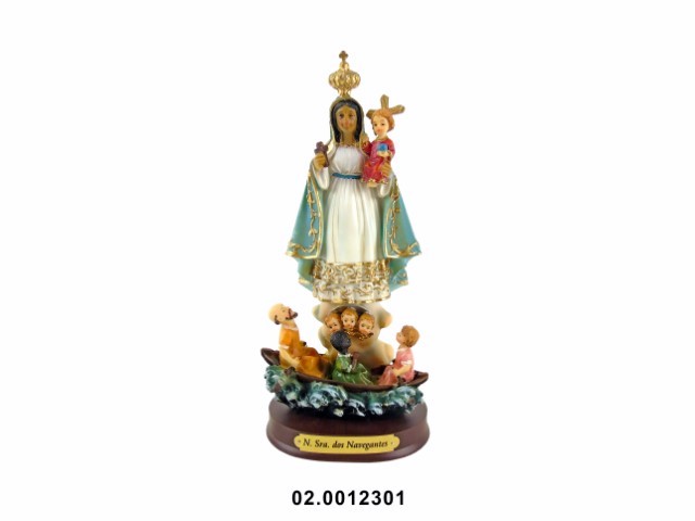 Nuestra Señora de los Navegantes multicolor 20 cm · marfinite