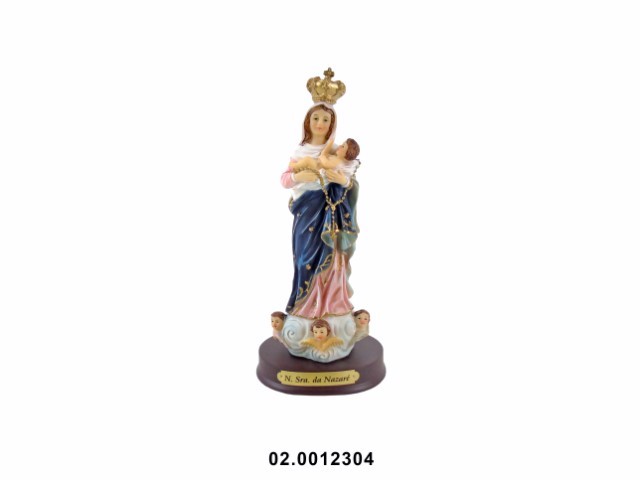 Nuestra Señora de la Nazaré multicolor 23 cm · marfinite