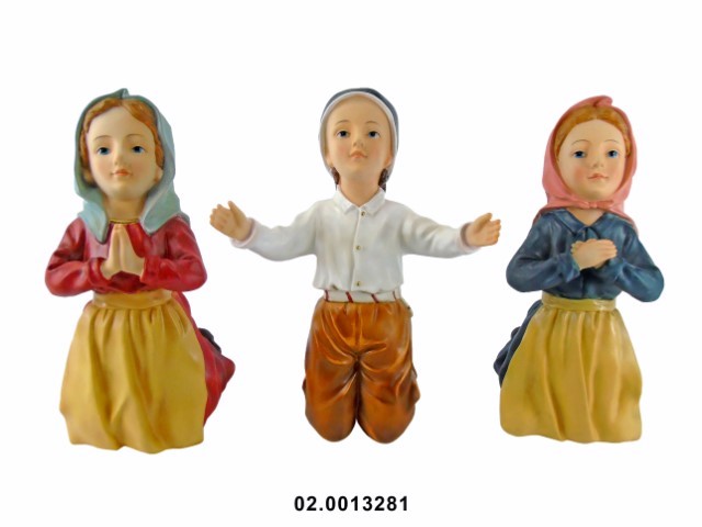 Conjunto de 3 Pastorinhos Fátima 45 cm · marfinite