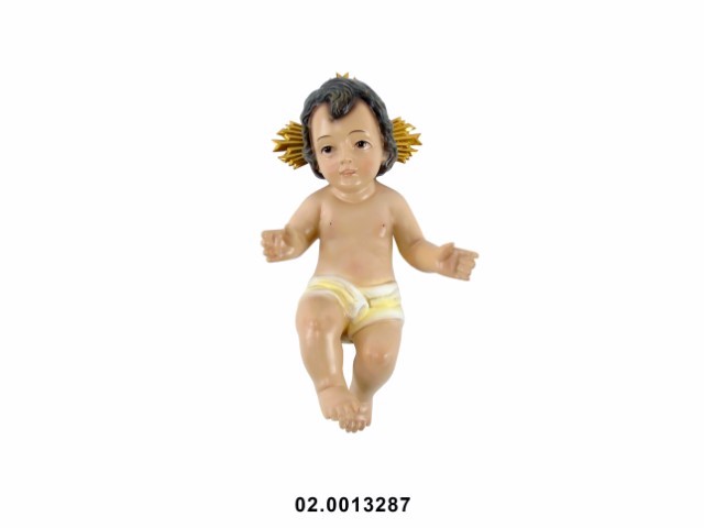 Niño Jesús acostado 26 × 14 × 9 cm · marfinite