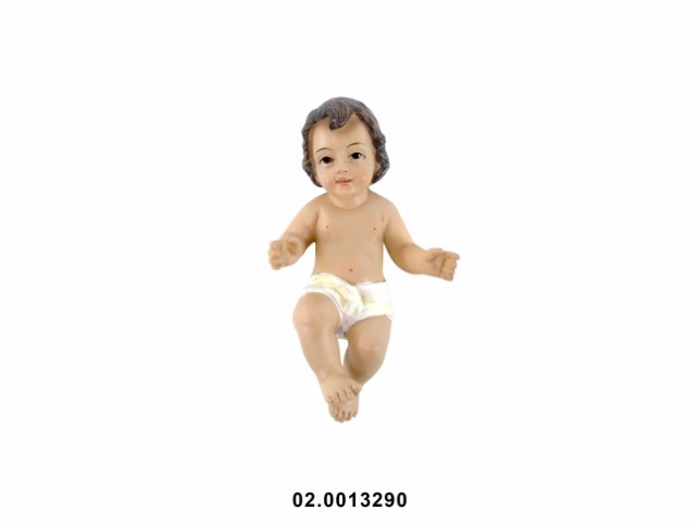 Niño Jesús acostado 13 × 7 × 4 cm · marfinite