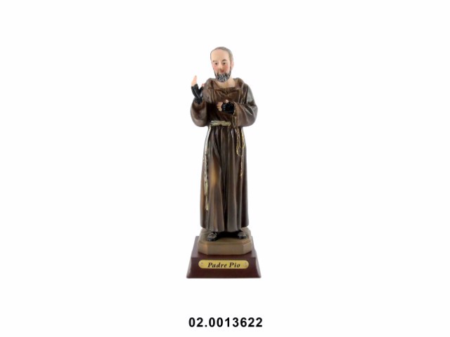 Padre Pío multicolor 13 cm · marfinite