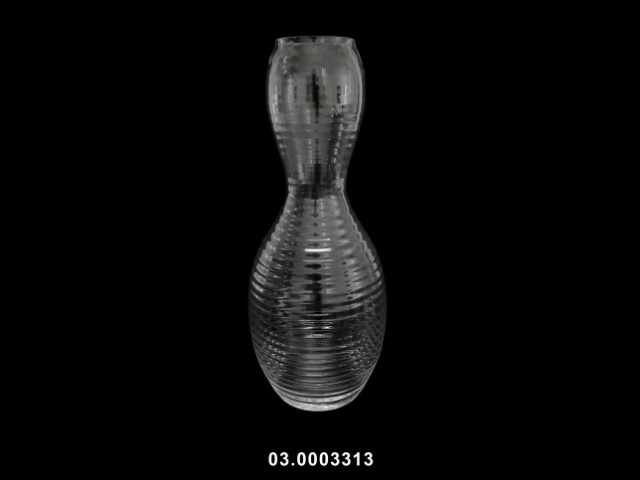 Jarrón calabaza 39 cm · vidrio
