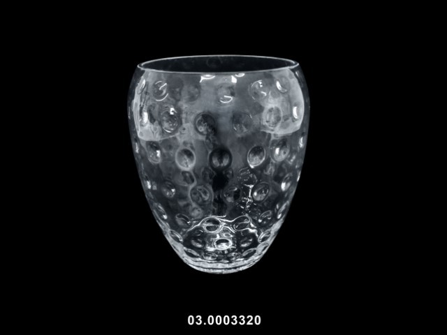Jarrón bolas transparente 24 × 24 × 30 cm · vidrio